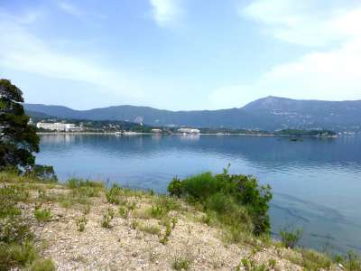 Project Plot of land for sale with sea view in Dassia, Corfu, Ionian Islands