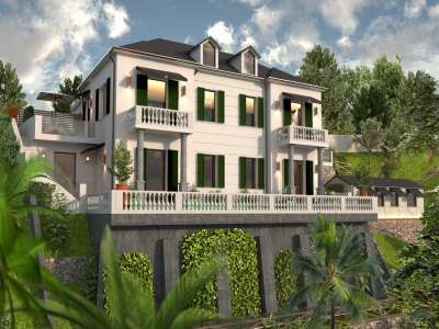 Modernised 7 bedroom Villa for sale with sea view in Albisola Superiore, Liguria