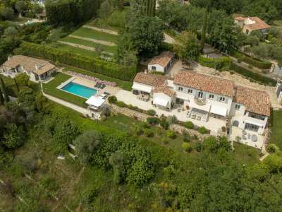 6 bedroom House for sale with sea and panoramic views in Chateauneuf, Cote d'Azur French Riviera