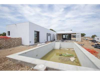 Architect Designed 5 bedroom Villa for sale with sea view in Coves Noves, Menorca