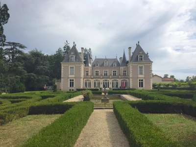 Historical 25 bedroom Chateau for sale with countryside view in Parthenay, Poitou-Charentes